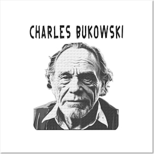 Charles Bukowski Posters and Art